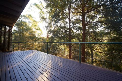 The living room deck.