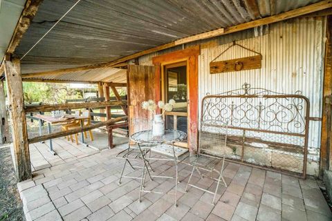 Brilliant spot to star gaze with a glass of local wine.